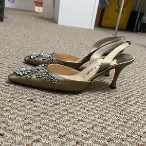 Stunning embellished Manolo’s Size 39